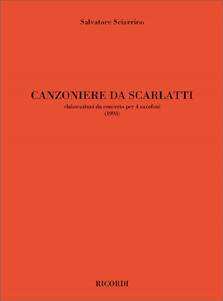 Canzoniere Da Scarlatti